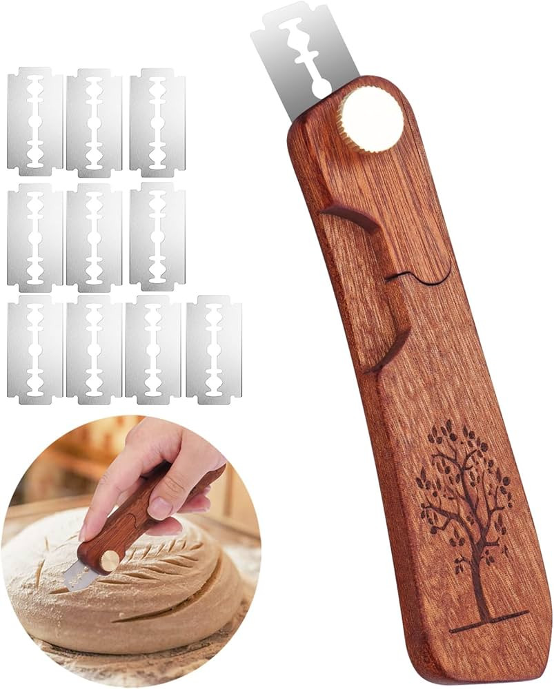 Uprichya Bread Lame Sourdough Scorer Tool,Bread Scorer Tool for Sourdough, Sourdough Knife Scorer... | Amazon (US)