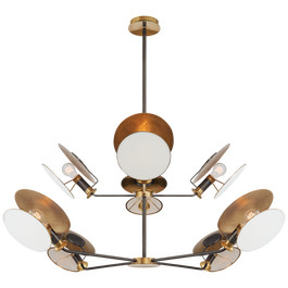 Osiris Large Reflector Chandelier | Visual Comfort