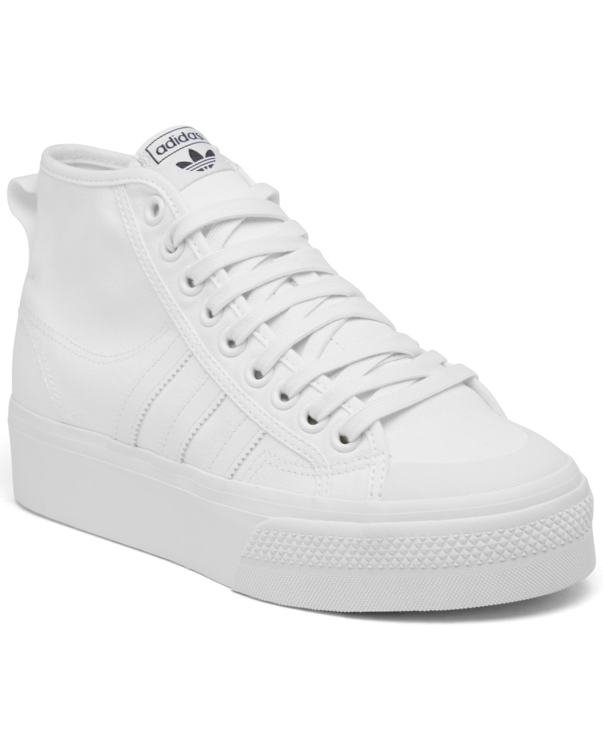adidas Women's Originals Nizza Platform Mid Casual Sneakers from Finish Line | Macys (US)