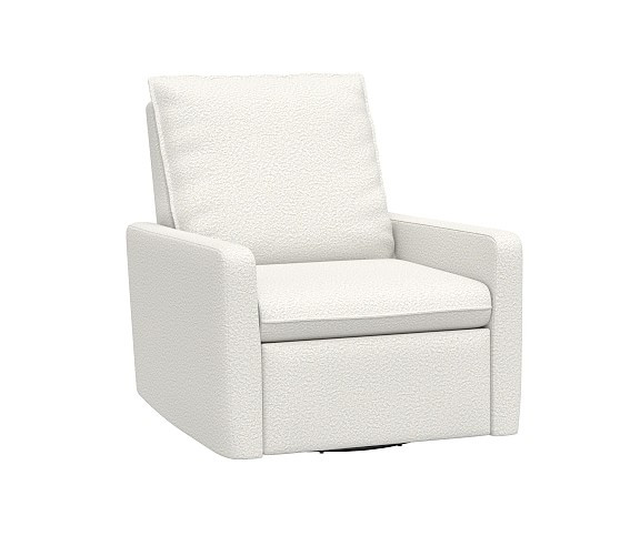 Paxton Manual & Power Swivel Glider Recliner | Pottery Barn Kids