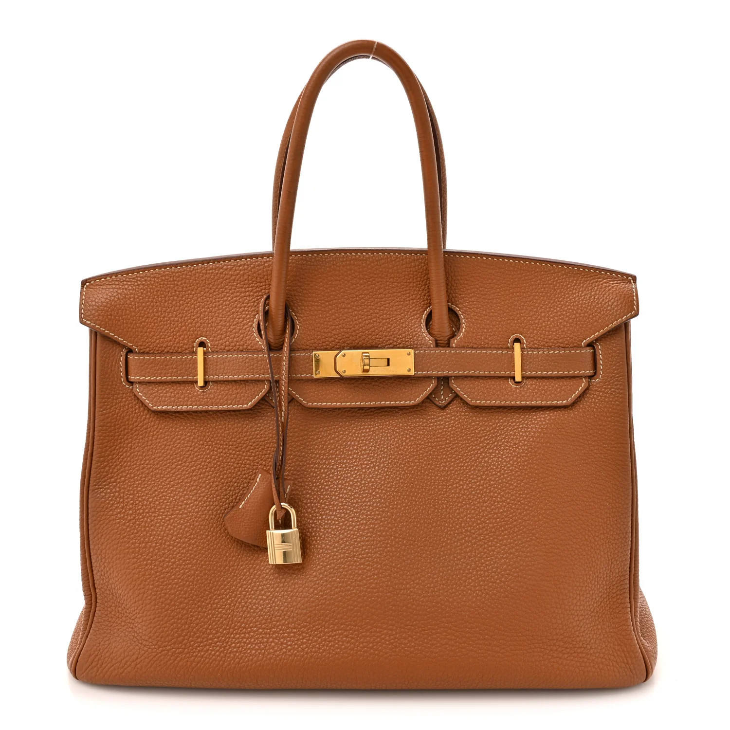 Togo Birkin 35 Gold | FASHIONPHILE (US)