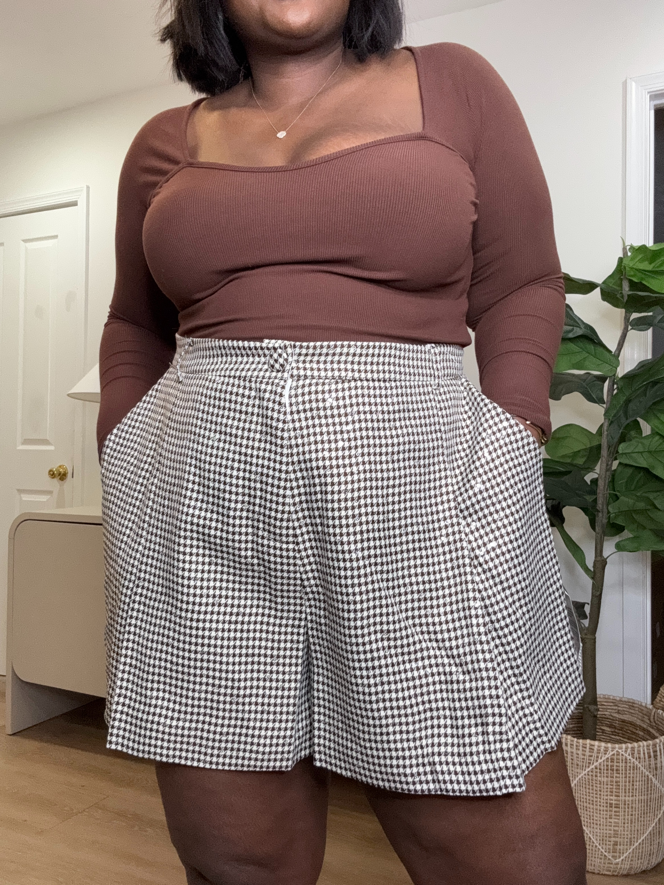 Nothing beats that first crisp breeze in a cozy long sleeve. Paired with these tailored shorts, it’s the perfect "I just woke up like this" look.  #ASOSstyle #FallFashion #ShortsAndSweaters #OOTD #TransitionOutfit #AutumnStyle #MinimalistFashion #StreetStyle # 

 #LTKHoliday #LTKootd #LTKSeasonal