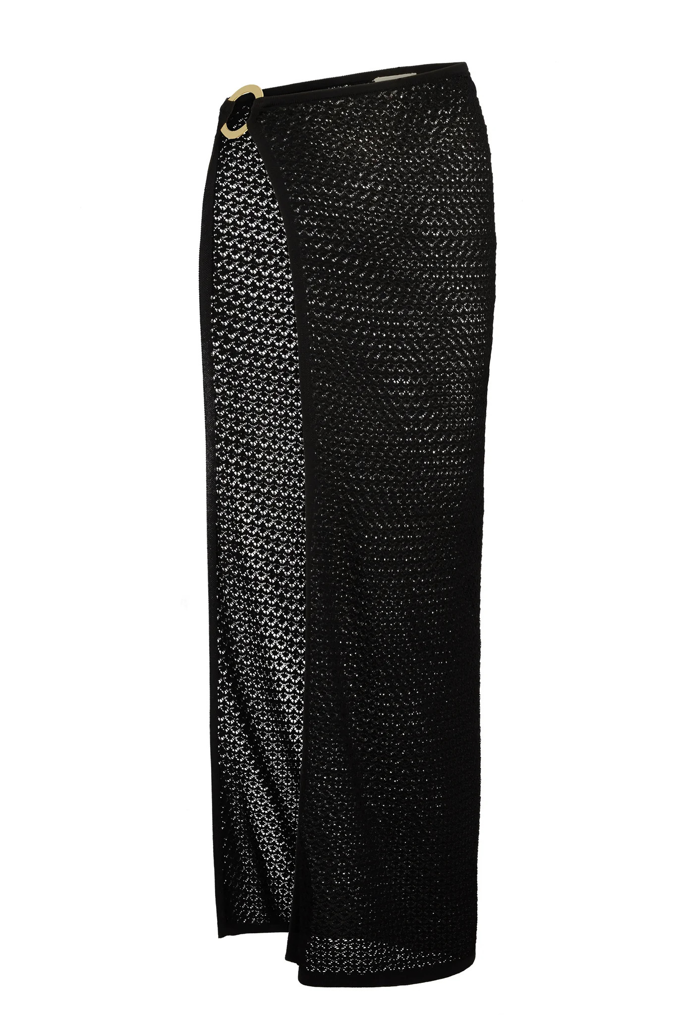 Palermo Skirt - Black Lace Crochet | Monday Swimwear