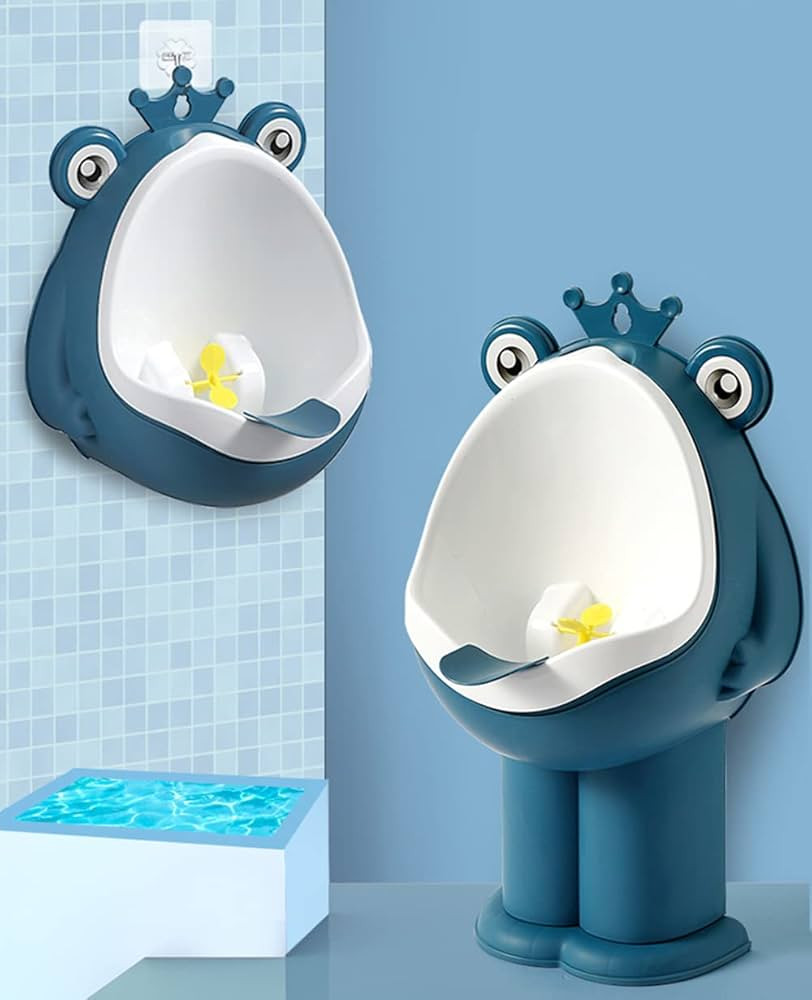 Frog Pee Training,Potty Training Urinal Children's Urinal Kids Toilet Child Standing Urinal Wall-... | Amazon (US)