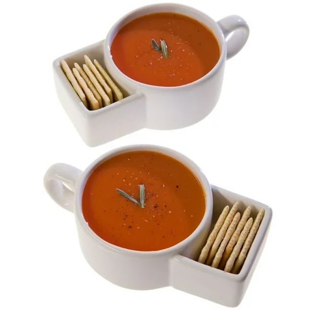 Soup & Cracker Mug Set - Walmart.com | Walmart (US)
