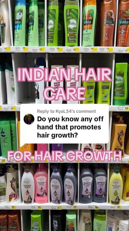 Indian hair care products for hair growth 

#LTKbeauty