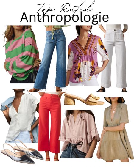 Top rated spring items from Anthropologie!  

#springfashion #newarrivals

#LTKstyletip #LTKSpringSale #LTKsalealert