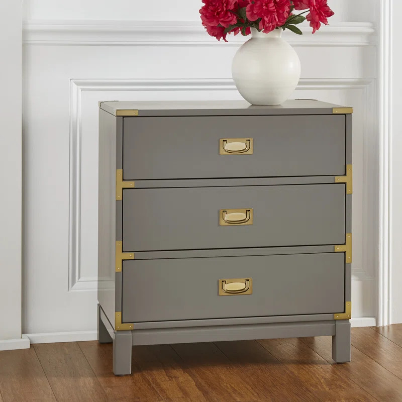 Gaertner Solid + Manufactured Wood Nightstand | Wayfair North America