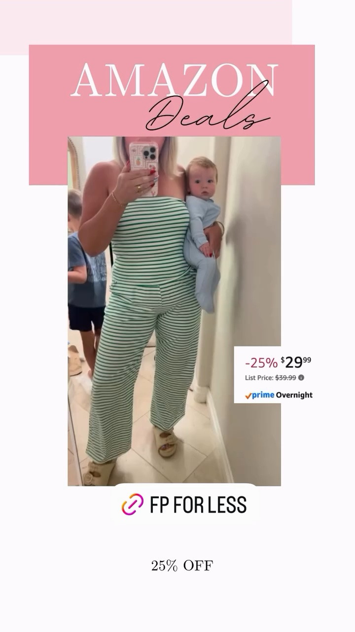 Cute stripes set on Deal ☀️🙌🏼 so comfy!!

#LTKSeasonal #LTKMidsize #LTKSaleAlert