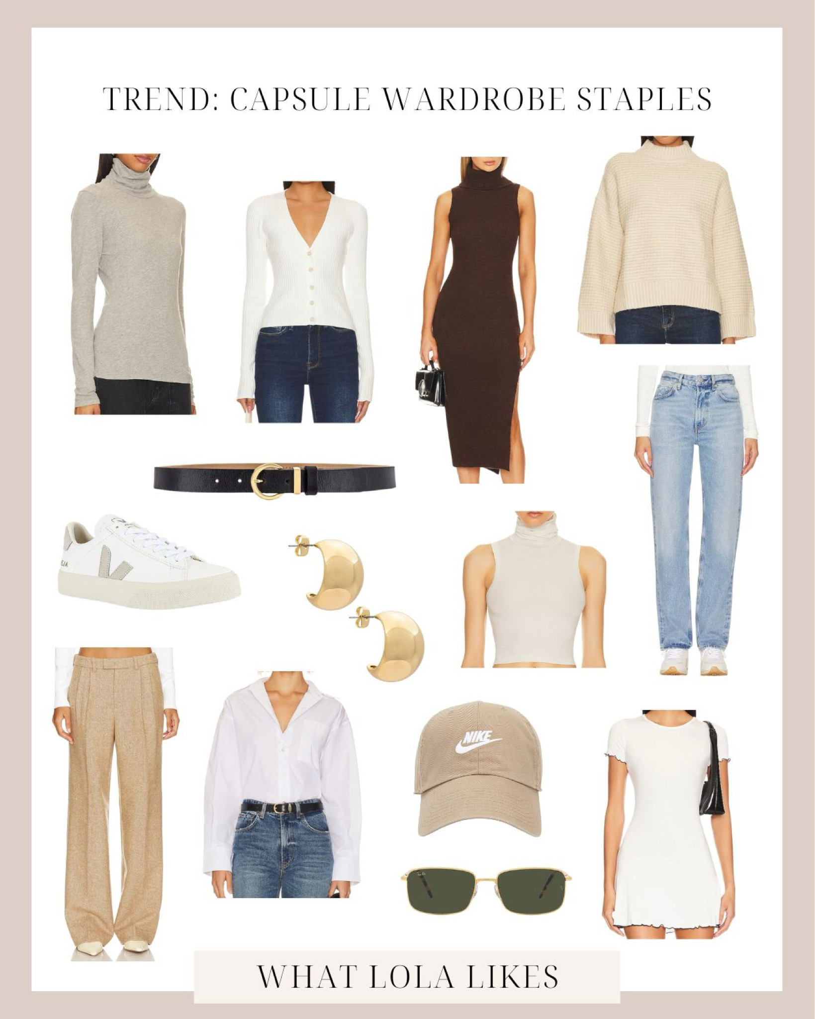 Capsule wardrobes are becoming increasingly popular and I think we’ll see more of them this year! Here are some staples to include in yours  

#LTKSeasonal #LTKstyletip