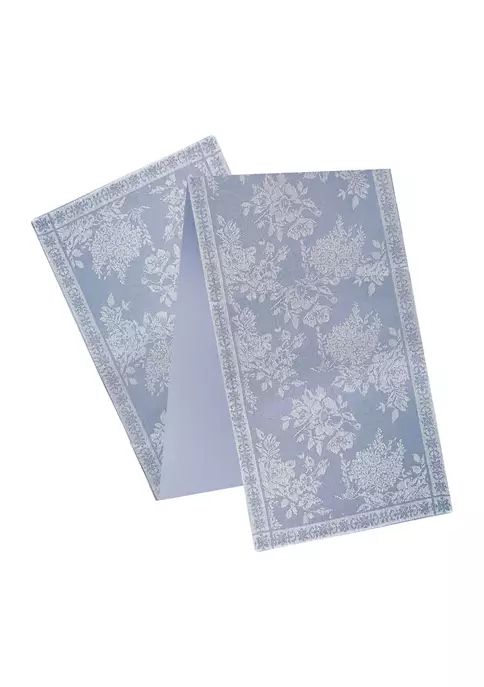 Tonal Jacquard Floral Runner | Belk