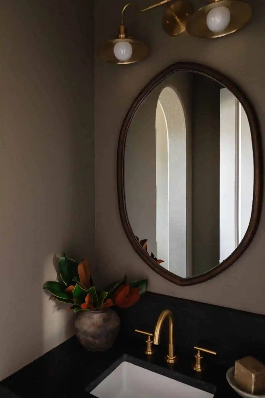 This oval wood mirror is several hundred dollars less than the designer one, and it looks identical!

If you’re looking for a beautiful brass vanity light, this is it 💡 



#LTKHome