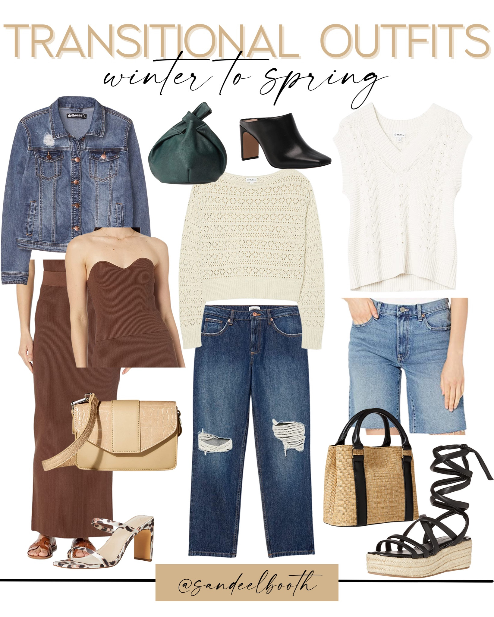 transitional outfits / amazon outfits / winter to spring outfits / amazon jeans / amazon matching set / amazon resort style / amazon sandals / amazon bags / amazon sweater 

#LTKstyletip #LTKSeasonal #LTKshoecrush