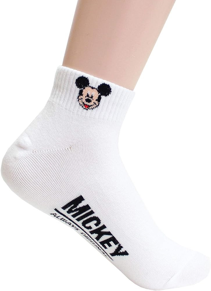 evei Animation Character Cartoon Series Collection Women's Original Socks (D55_5 pairs) | Amazon (US)