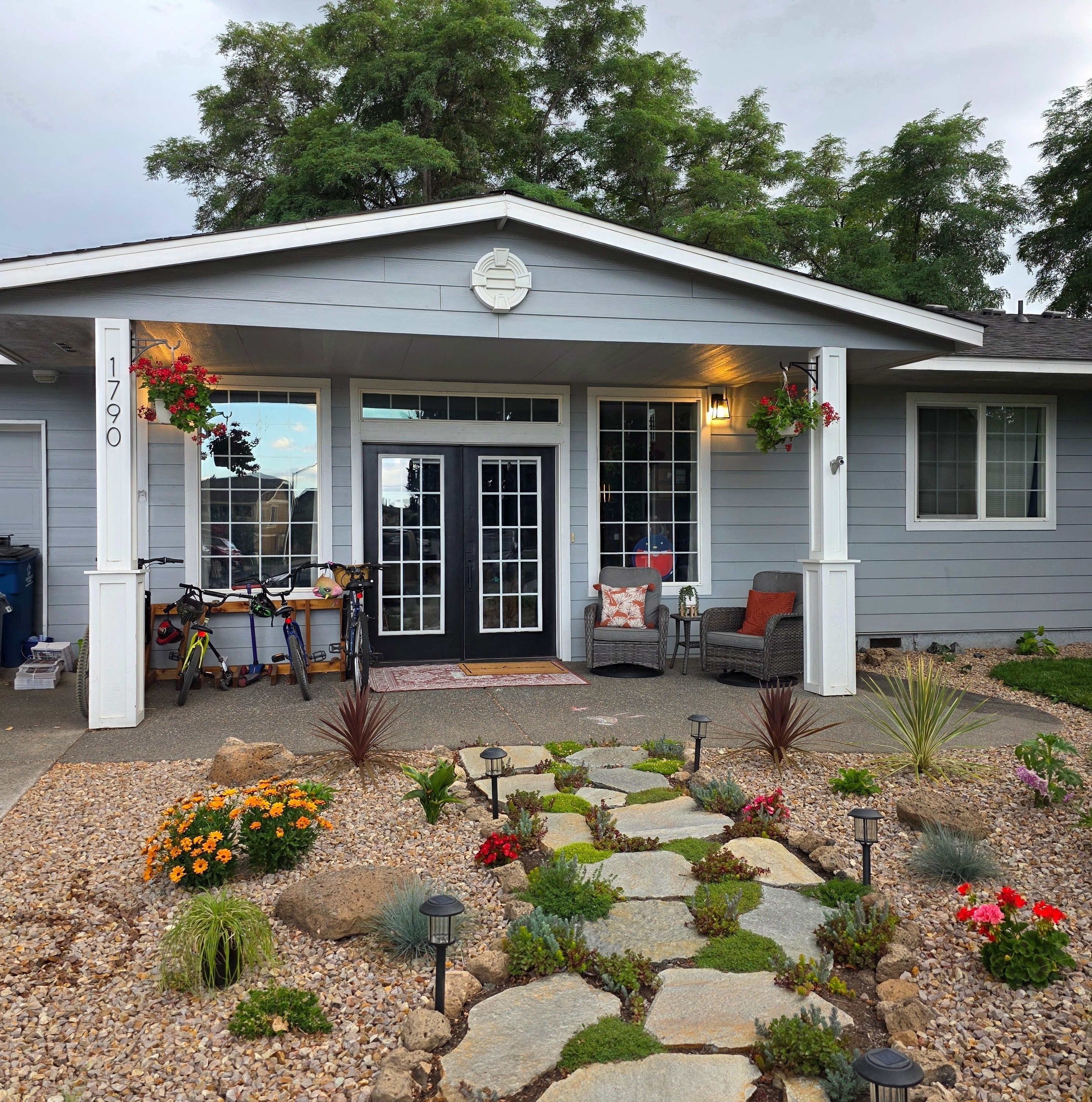 This will be the Spring that you finally get your front yard makeover done! Here's everything we used for our small front yard and porch transformation! #frontyard #frontporch  

 #LTKHome