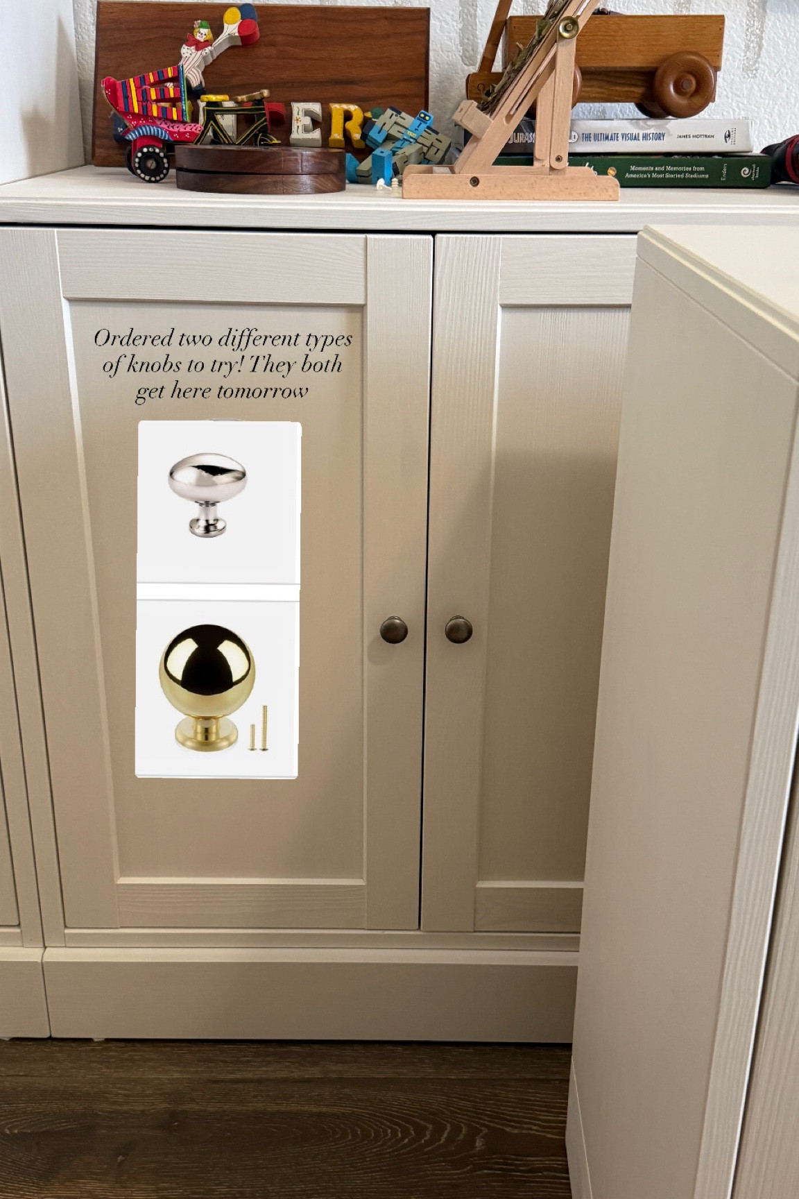 Playroom cabinet makeover 

#LTKmomlife #LTKKids #LTKHome