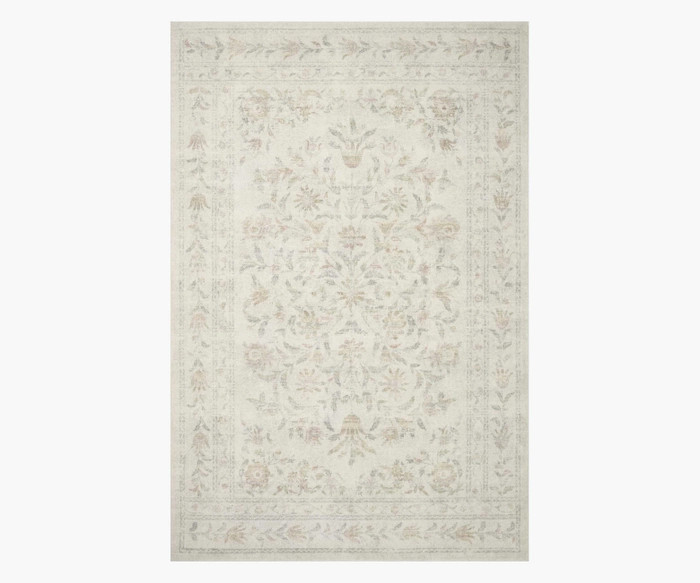 Courtyard Lily Printed Rug | Rifle Paper Co.