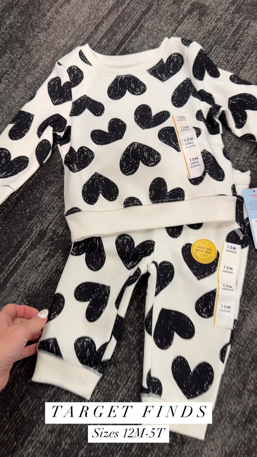 This $16 matching fleece top and bottoms is the cutest ever, perfect for Valentine’s Day!

#ValentinesDay #Valentines #targetstyle #toddlergirls #girls

#LTKWatchNow #LTKKids #LTKSeasonal