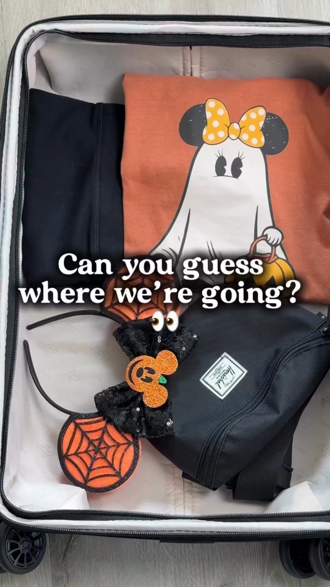 ✨ Travel: booked. Bags: packed. Disney: here I come! 🏰 I’ve got everything ready for the perfect weekend getaway. 💼✨ Help me settle this: when you pack, do you… 👀 #PackWithMe #DisneyWeekend #TravelEssentials #FallVacation #BeautyOnTheGo #packingtips