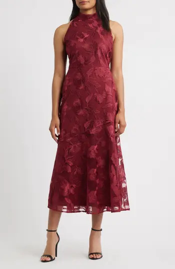 Embroidered Fit & Flare Cocktail Dress | Nordstrom