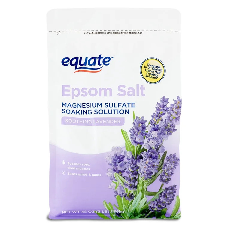 Equate Sal de Epsom Lavanda Calmante, 3 Lbs | Walmart (US)