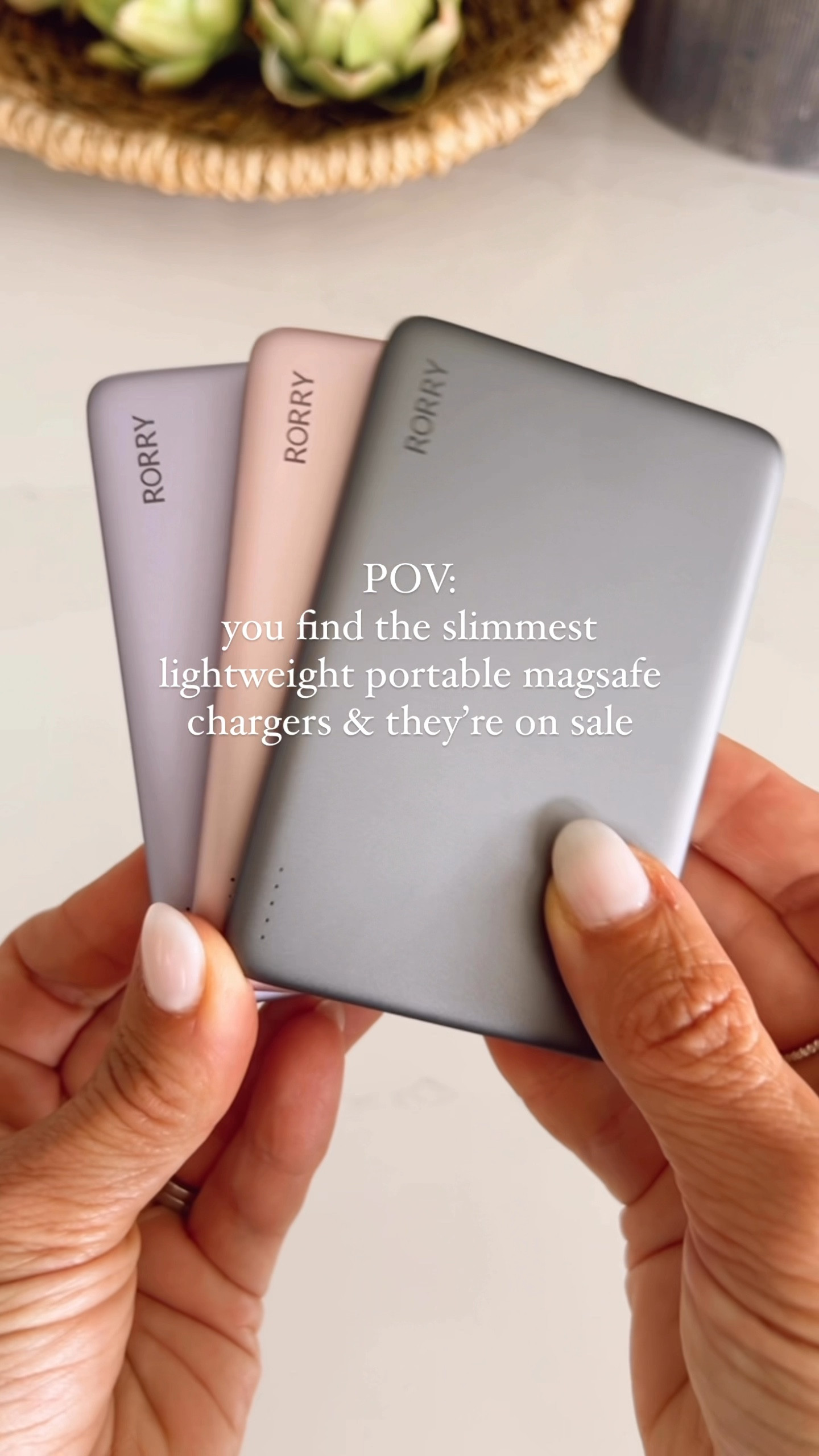 Rorry Ultra Slim MagSafe Portable Charger - the slimmest lightweight charger and it’s on sale today, travel charger, portable charger 

#LTKTravel #LTKSaleAlert #LTKFindsUnder50