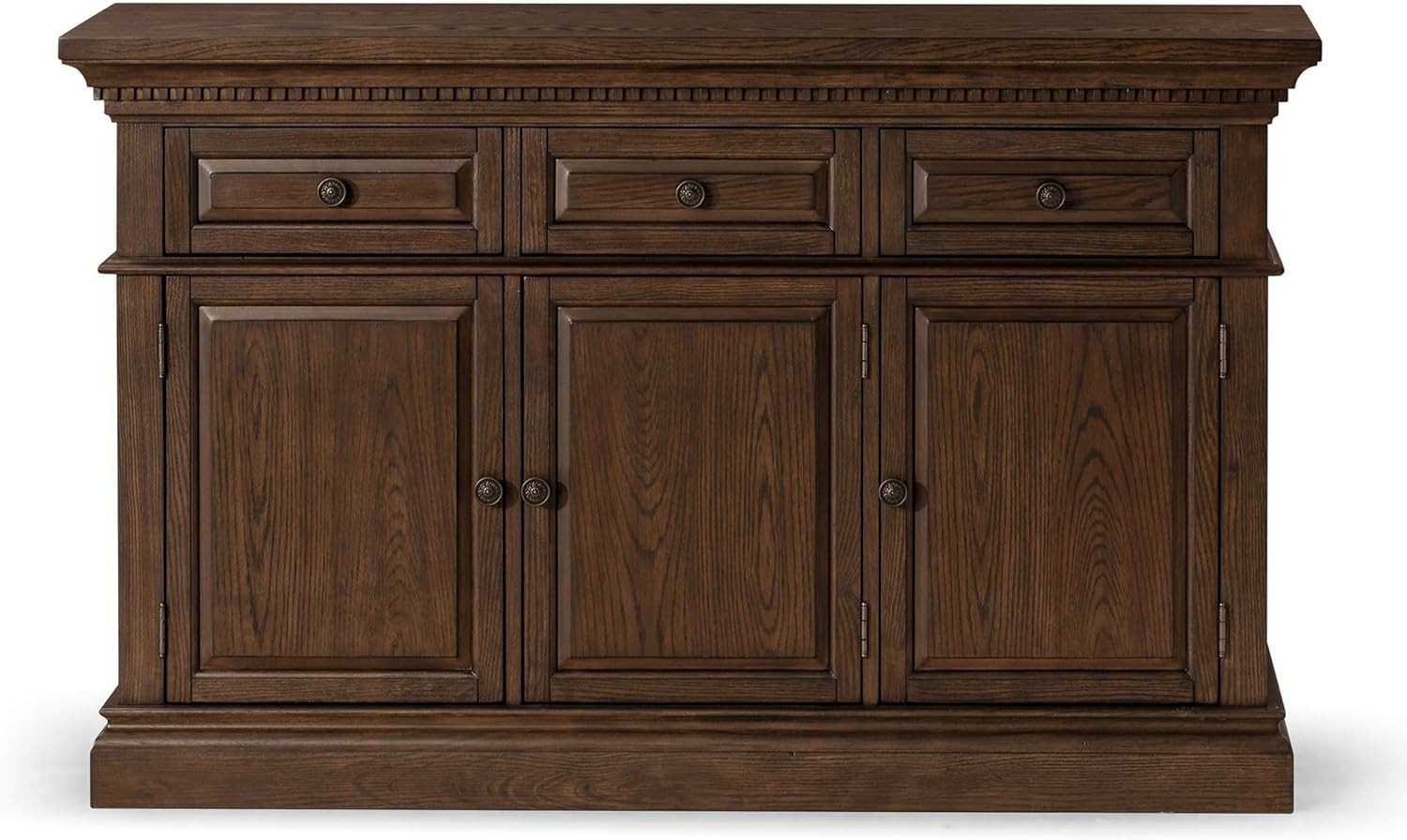 Maven Lane Theo Traditional Large Wooden Sideboard, Accent Buffet Server Table with Doors for Kit... | Amazon (US)