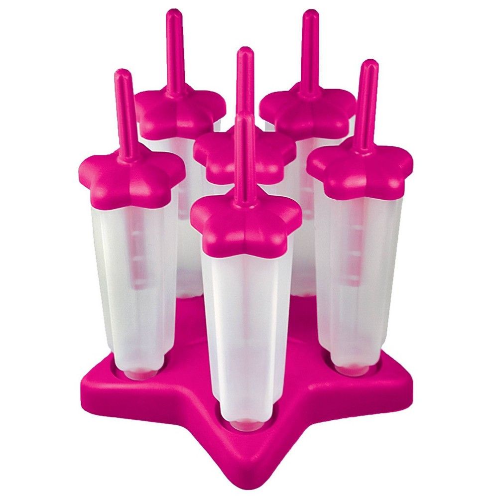 Tovolo Star Pop Molds (Set of 6) Fuchsia | Target