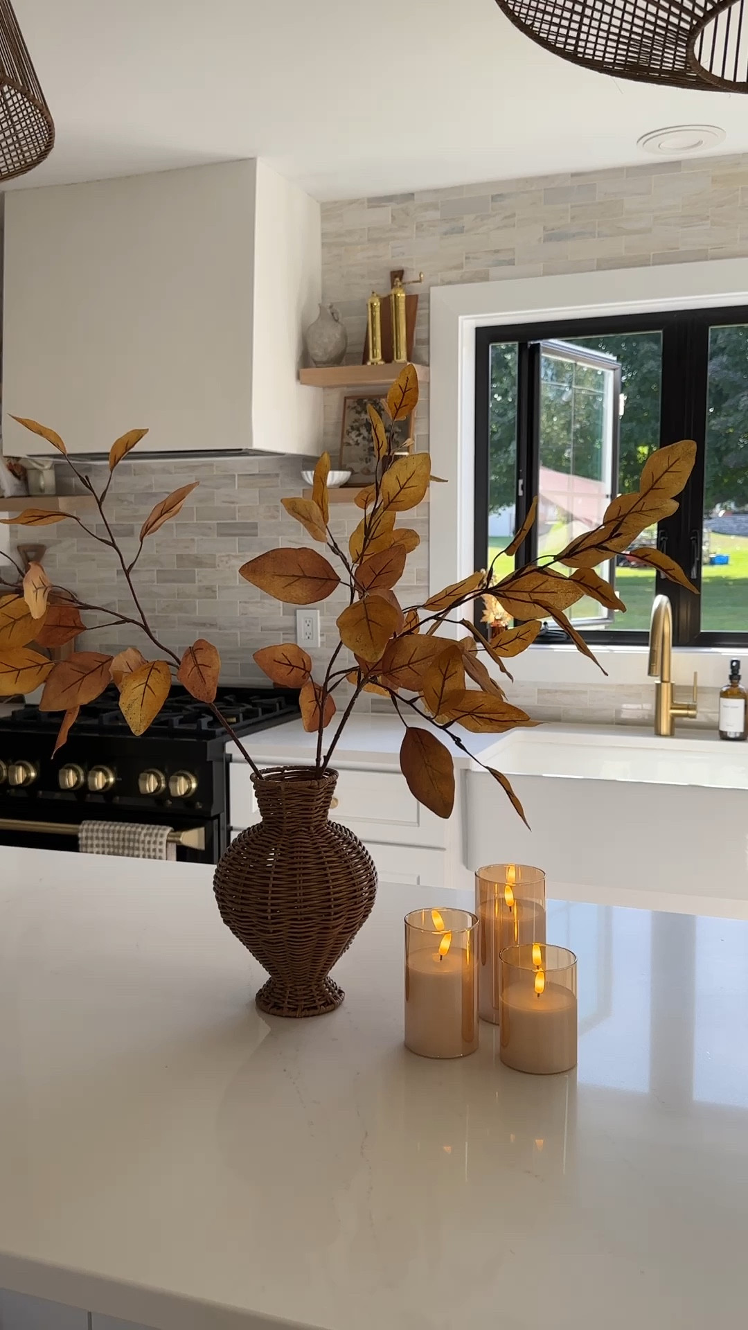 Come get cozy this fall with these glass battery operated flameless candles from Amazon - comes in a pack of 3. Perfect for any room in your home! 

#LTKSeasonal #LTKstyletip #LTKhome