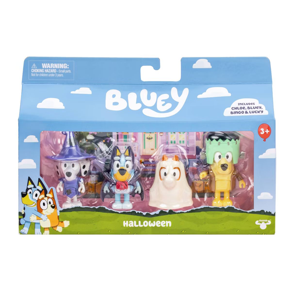 Bluey Costume Party Figures 4pk | Target