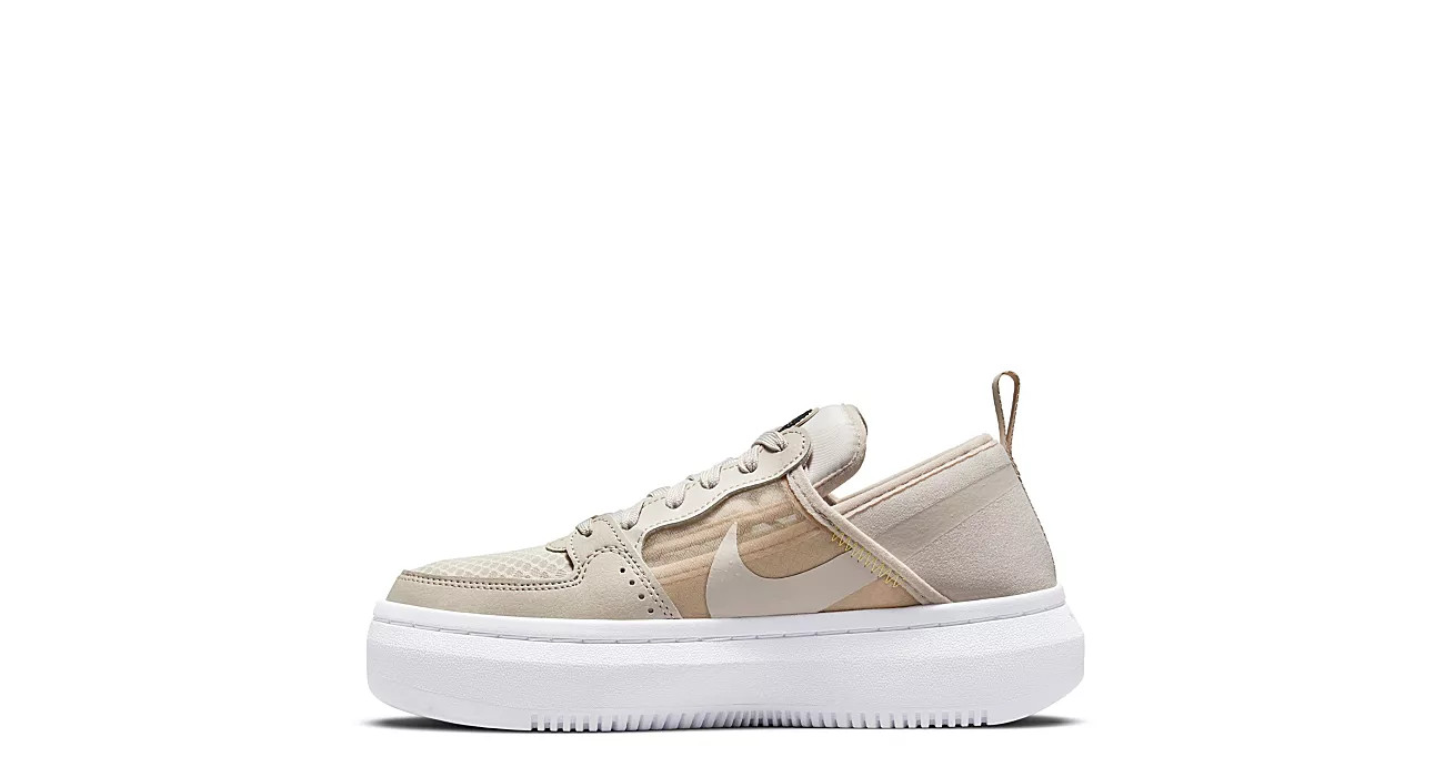 Nike Womens Court Vision Alta Sneaker - Tan | Rack Room Shoes