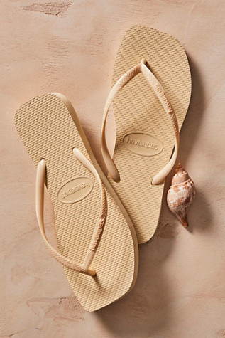 Havaianas For FP Slim Square Flip Flops | Free People (Global - UK&FR Excluded)