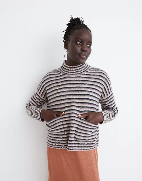 Merrydale Pocket Pullover Sweater in Stripe | Madewell