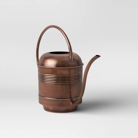 Medium Steel Iron Watering Can Copper - Smith & Hawken™ | Target