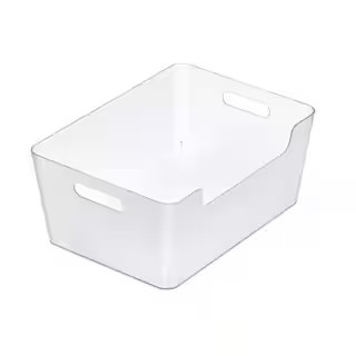 Large Clear Open Storage Bin by Simply Tidy® | 13" x 10" x 6" | Michaels® | Michaels Stores
