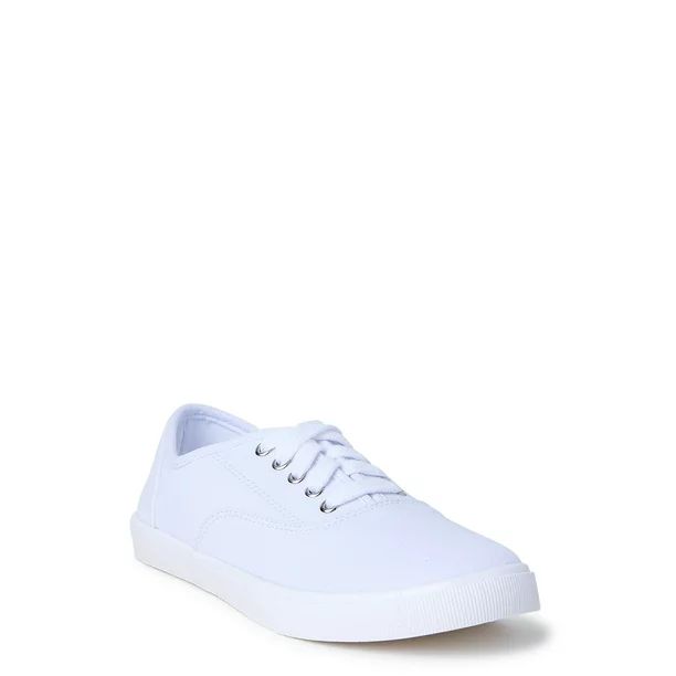 Time and Tru Women's Casual Lace Up Sneakers - Wide Width Available - Walmart.com | Walmart (US)