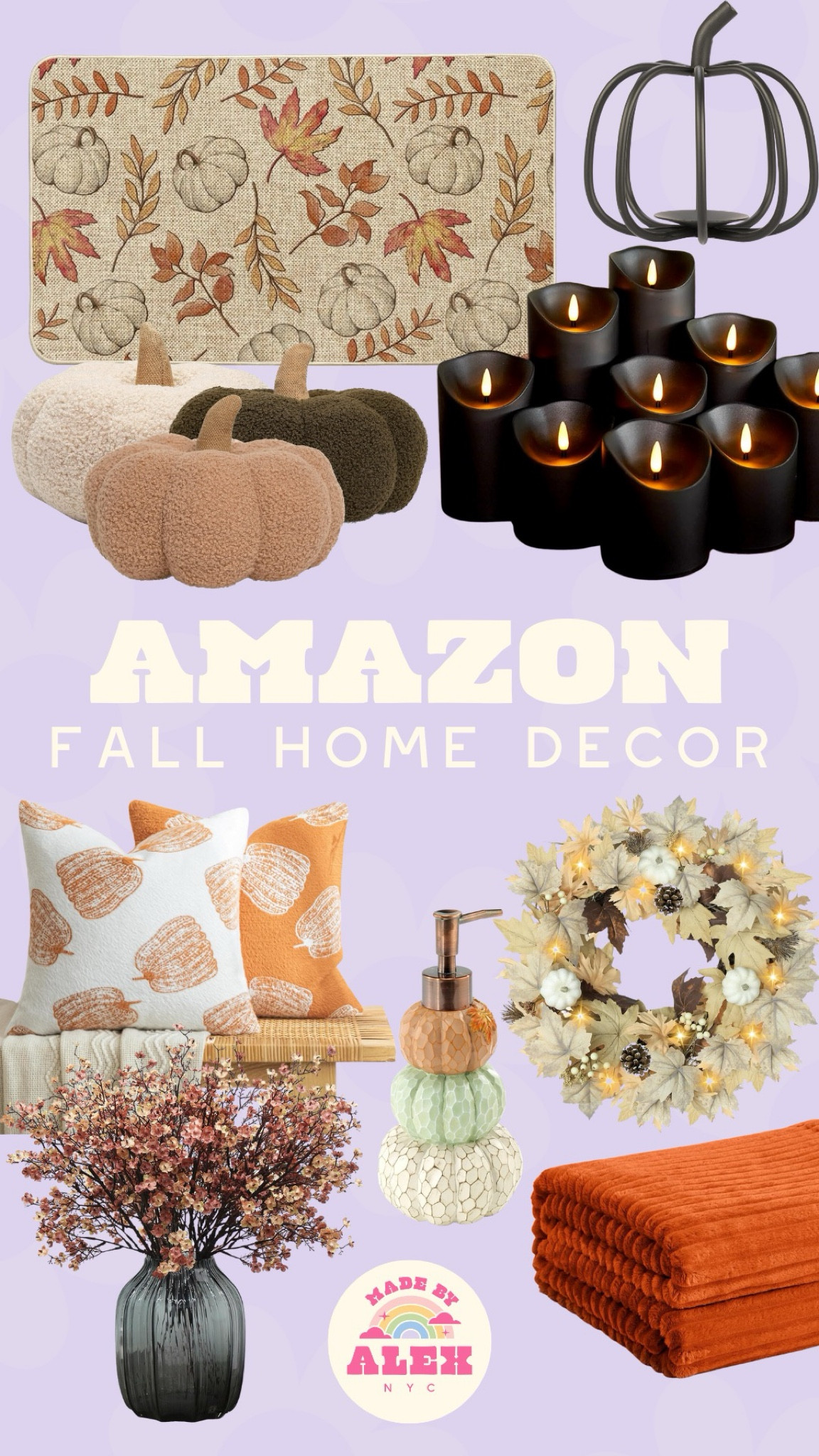 Amazon Fall Home Decor 🎃🍂
-
-
-
Halloween decor, fall wreath, fall pillows, fall candles, pottery barn looks for less, pumpkin decor

#LTKSeasonal #LTKHome #LTKStyleTip