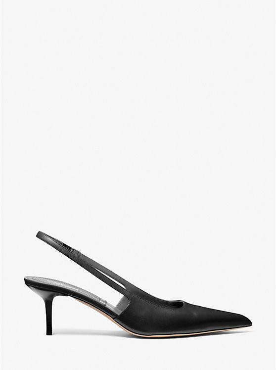 Emma Leather Slingback Pump | Michael Kors US