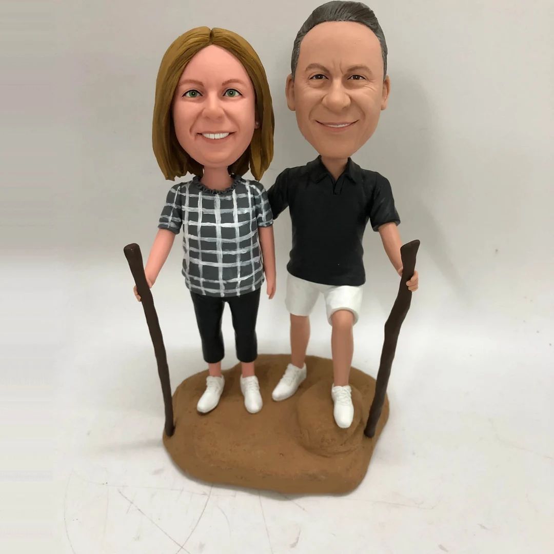 Custom Couple Bobbleheads 50th Anniversary Gifts for Parents - Etsy | Etsy (US)