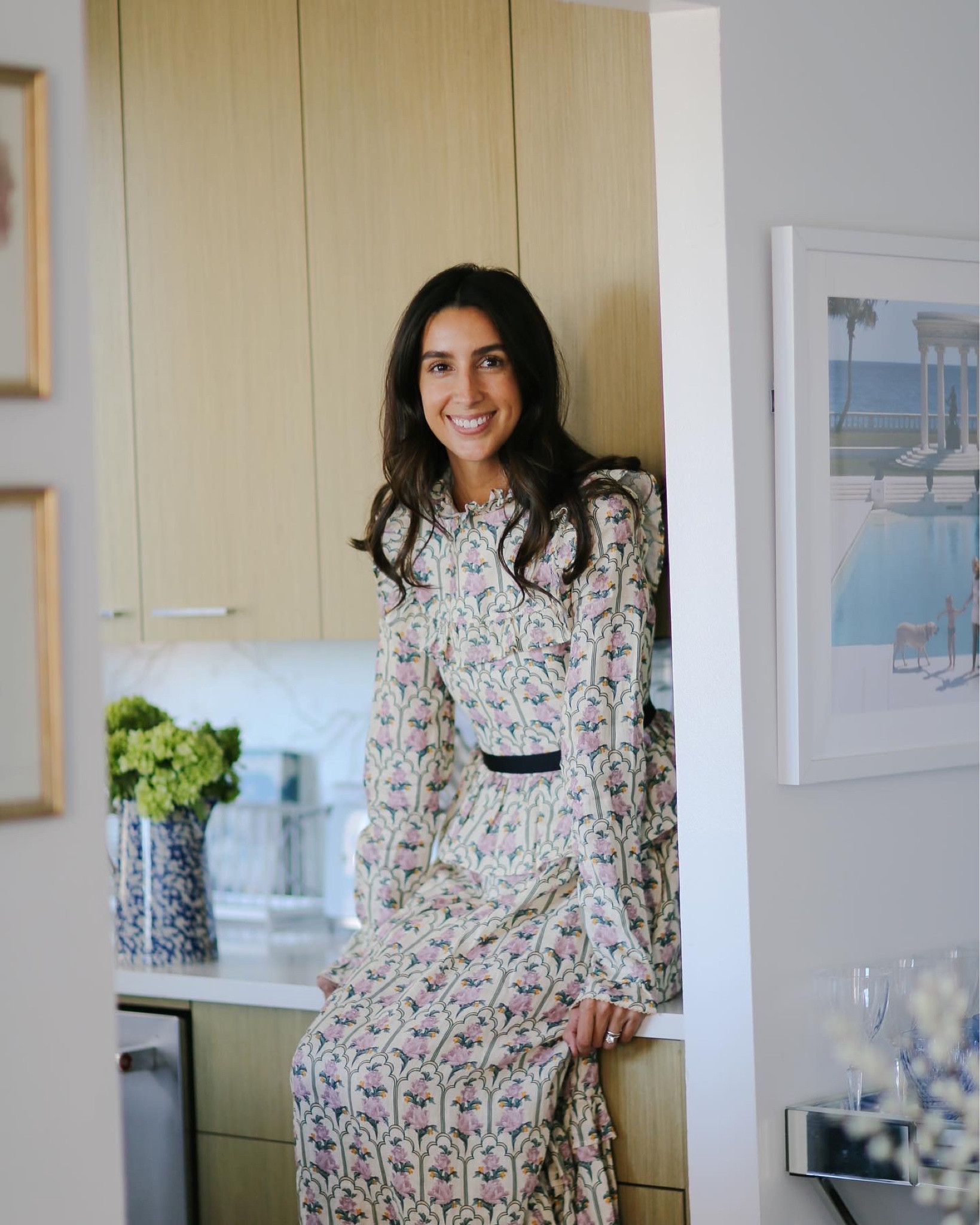 floral long sleeve maxi dress for the holidays

#LTKfit #LTKwedding #LTKstyletip