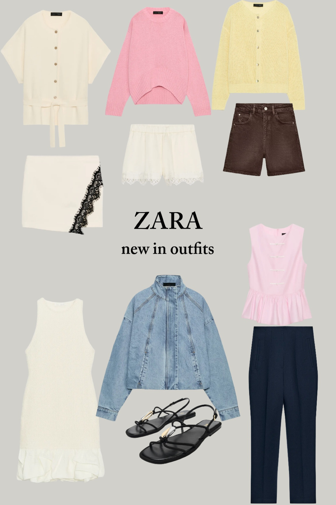 ZARA new in summer outfits 🤍 these colours! 😍🌸

#LTKsummer #LTKuk #LTKstyletip