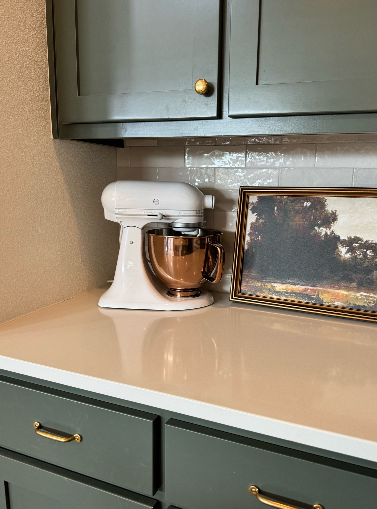 Copper kitchenAid mixer bowl!  