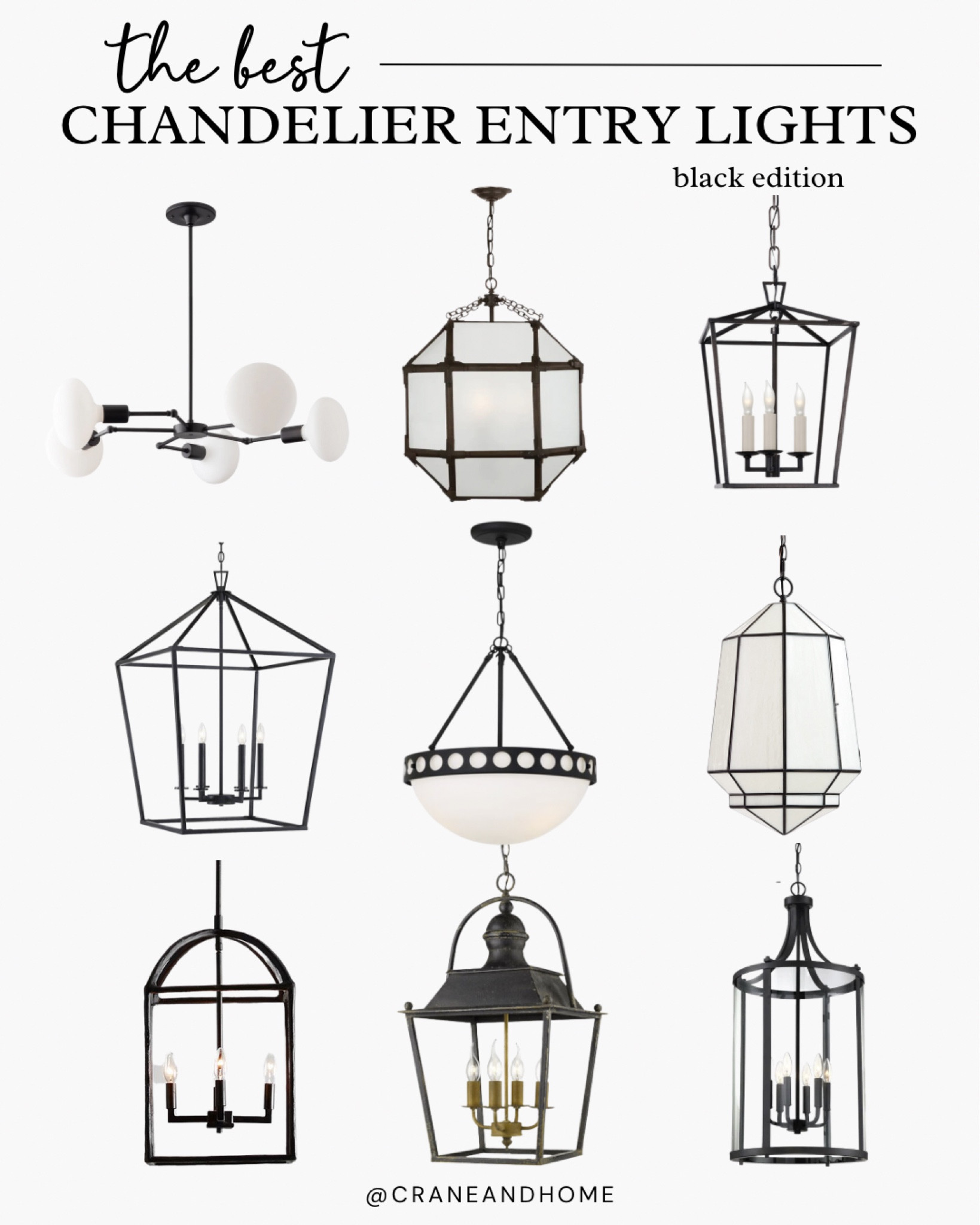 Gorgeous black entry chandelier lights for the foyer!

Modern traditional, designer, lantern, milk glass, cage pendant, Home Depot, Wayfair, pottery barn, studio Mcgee, west elm, California casual, antique, cottage, one kings lane



#LTKhome #LTKstyletip