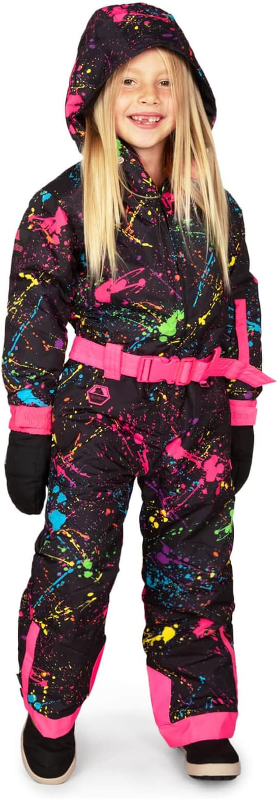 Tipsy Elves Loud Bright Colorful and Neon Ski Suits for Kids, Boys and Girls from | Amazon (US)