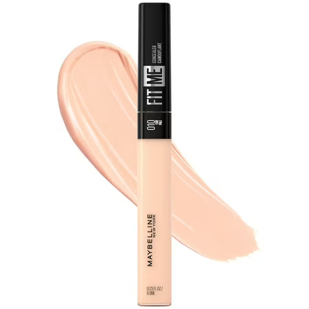 Maybelline Fit Me Liquid Concealer, Natural Coverage, Oil-Free, 10 Fair, 0.23 fl oz | Walmart (US)