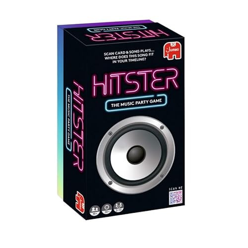 Jumbo Hitster - The Music Party Board Game, Card Game, Fun Music Quiz Game, 2-10 Players - 300 Pl... | Amazon (US)