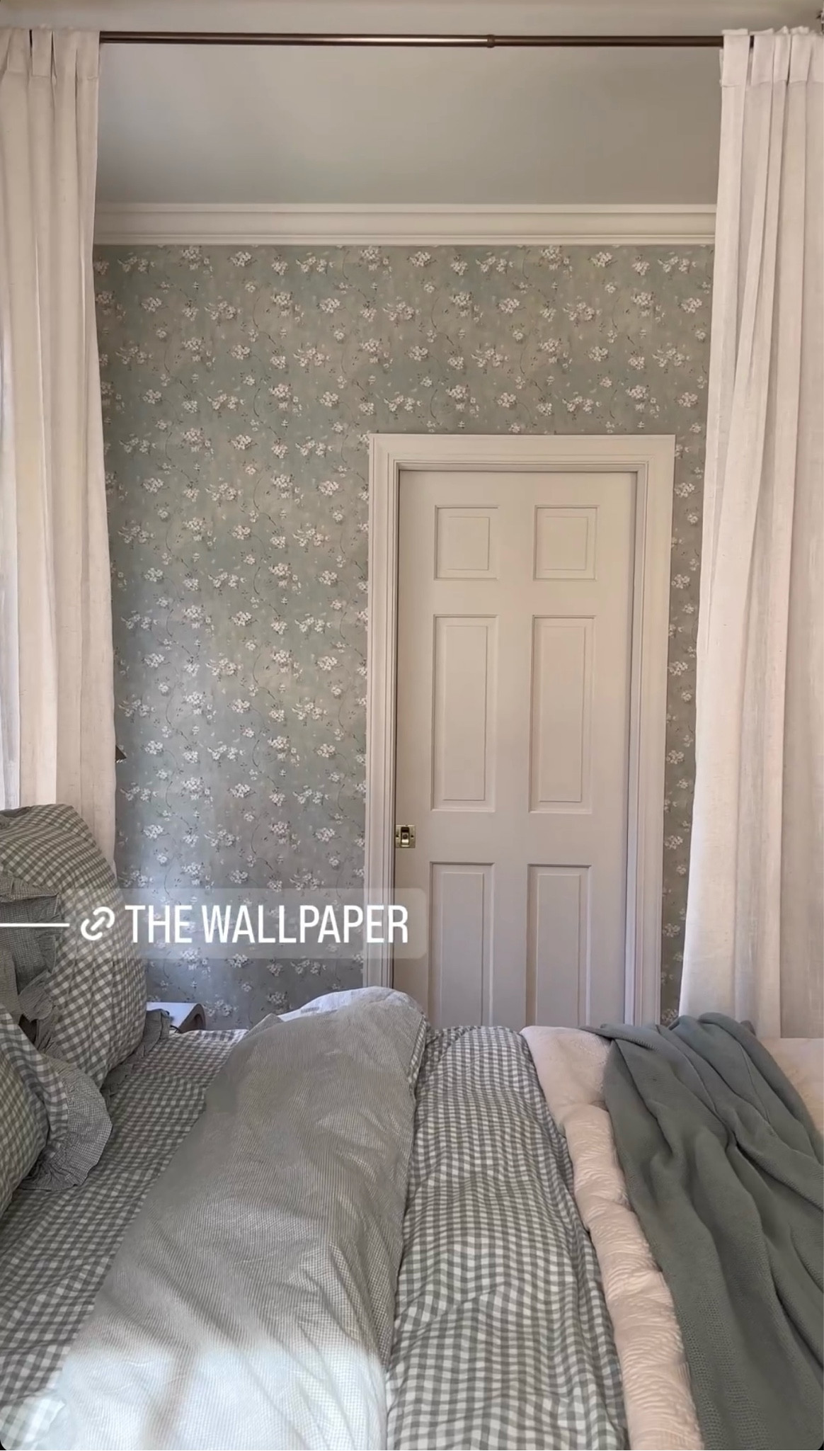 The floral wallpaper + bedding in our master bedroom

#LTKSeasonal #LTKhome