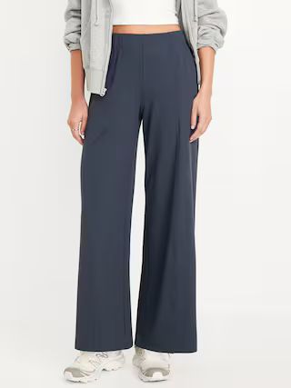 High-Waisted PowerSoft Trouser Pants | Old Navy (US)