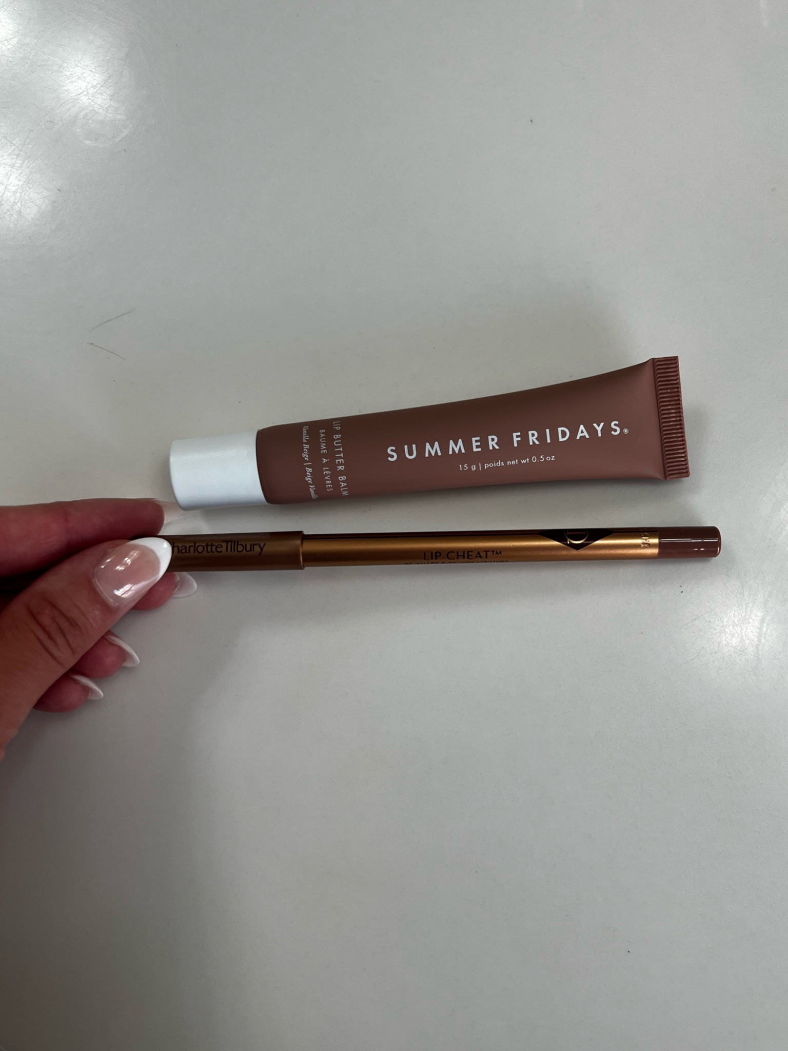 Seriously my new favorite lip combo!! Summer Fridays lip balm and Charlotte Tilbury lip liner in Iconic Nude  

#LTKstyletip #LTKGiftGuide #LTKfindsunder100