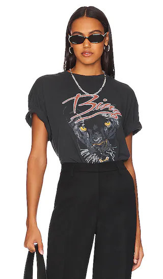 Walker Panther Tee in Vintage Black | Revolve Clothing (Global)